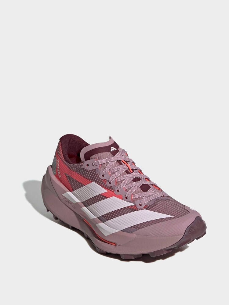 adidas Terrex Purple Agravic TT Trail Running Shoes - Image 1 of 8