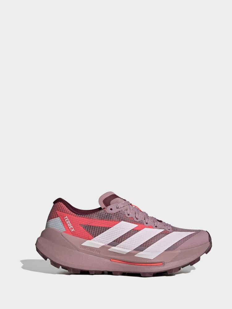adidas Terrex Purple Agravic TT Trail Running Shoes - Image 2 of 8