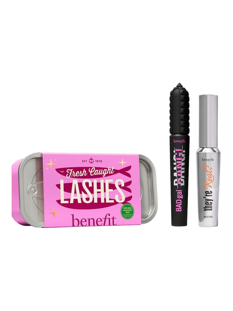 Benefit Fresh Caught Lashes BADgal BANG! and They're Real! Mascara Gift Duo (Worth £54) - Image 1 of 5