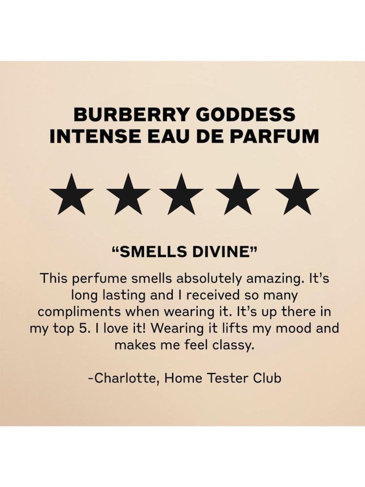 Buy Burberry Goddess Eau de Parfum Intense Fragrance 30ml from the