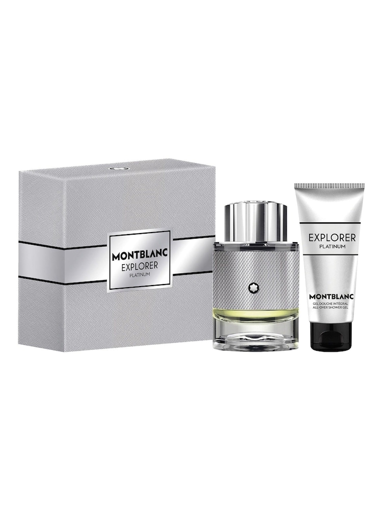 Montblanc Explorer Platinum Eau de Parfum 60ml Gift Set (Worth £76) - Image 1 of 5