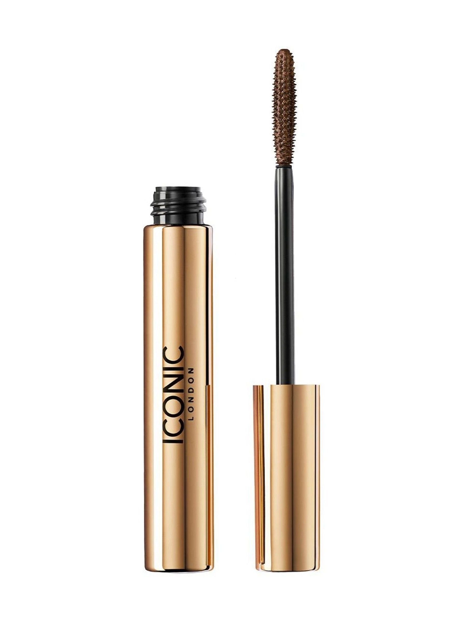 Iconic London Triple Threat Volumising And Lengthening Mascara Shade Brown 9 Ml - Image 5