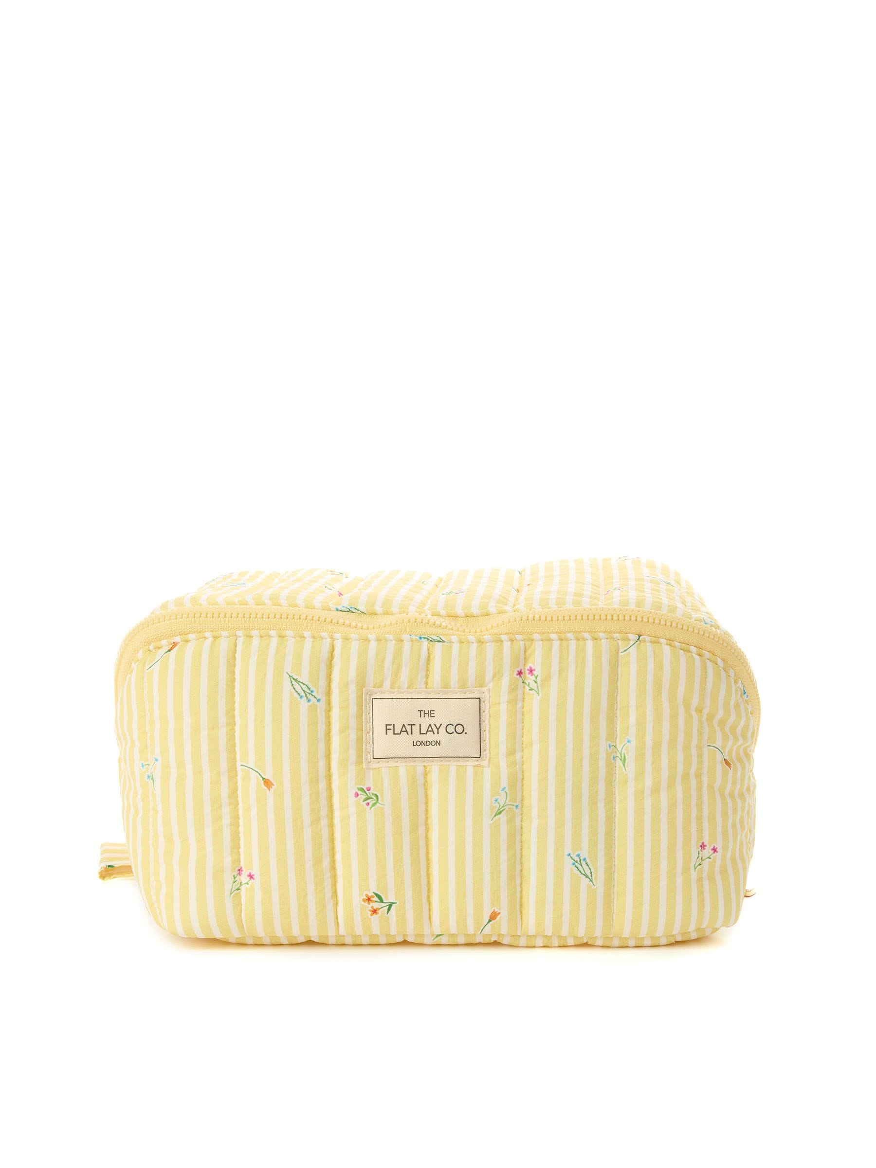 Flat Lay London Marshmallow Flat Lay Makeup Box Bag - Flora - Image 7