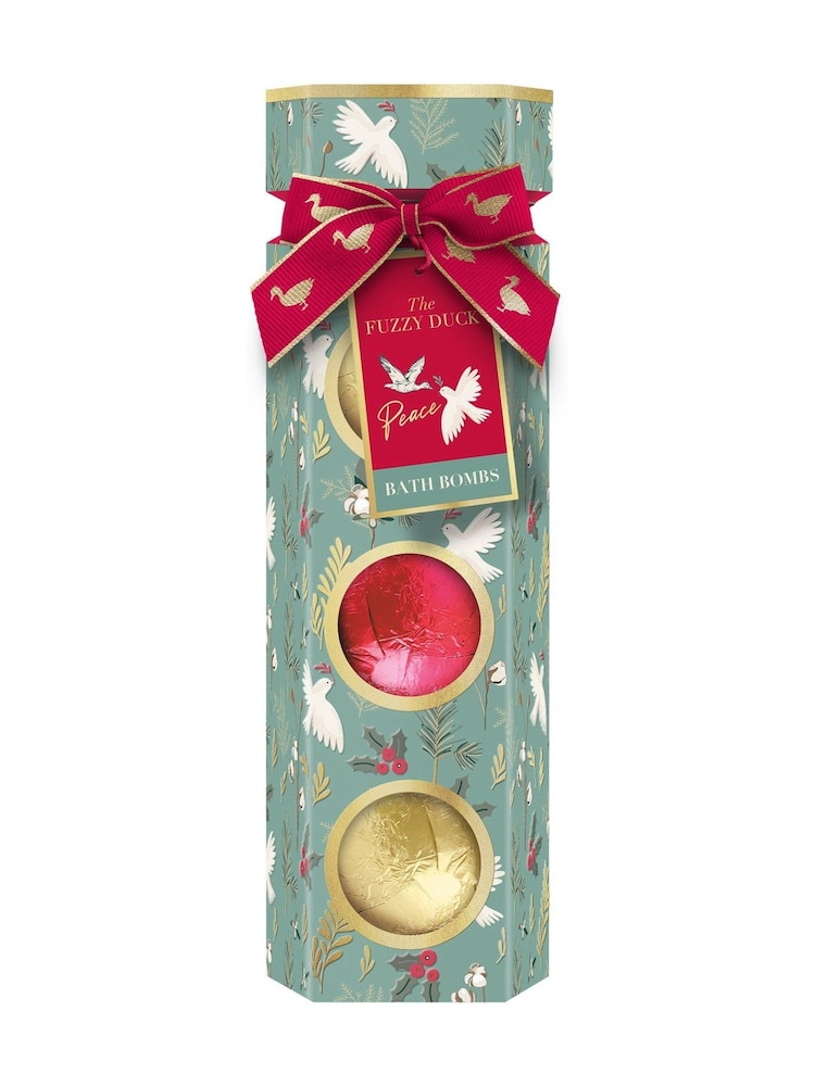 Baylis & Harding The Fuzzy Duck Winter Wonderland Luxury Bath Bombs White Gift Set - Image 1 of 5