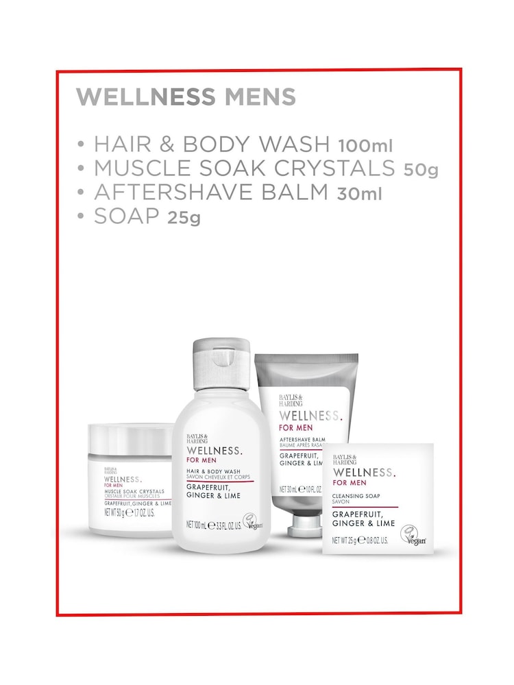 Baylis & Harding Men Wellness His Essential Wellbeing Gift Set - Image 2 of 5