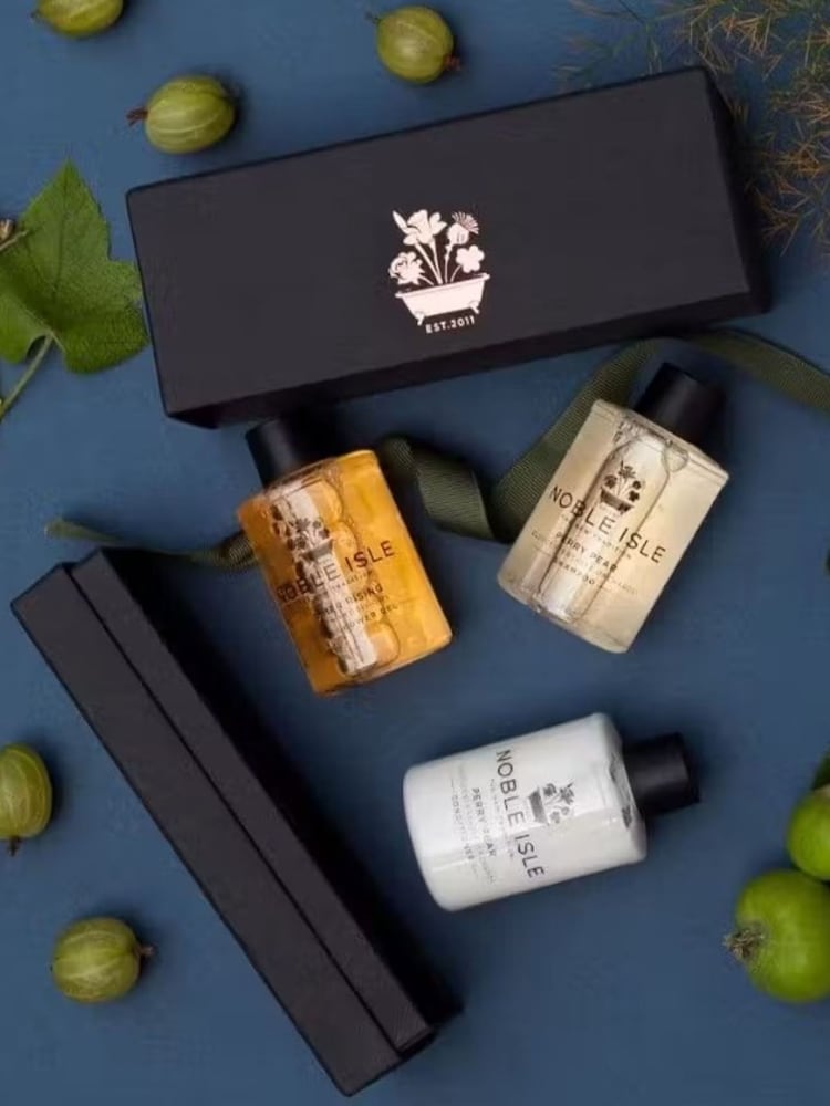 Noble Isle Hair & Shower Travel Trio Gift Set (Worth £30) - Image 2 of 3