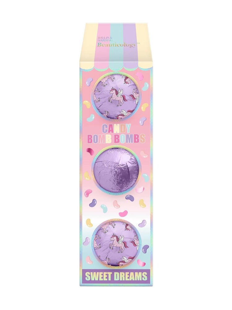 Baylis & Harding Beauticology Candy Dreamland Bath Bombs White Gift Set - Image 1 of 5 Baylis & Harding Beauticology Candy Dreamland Bath Bombs White Gift Set - Image 1 of 5