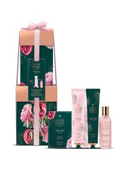 The Luxury Bathing Company Velvet Rose & Peony Complete Collection Gift Set - Image 1 of 1