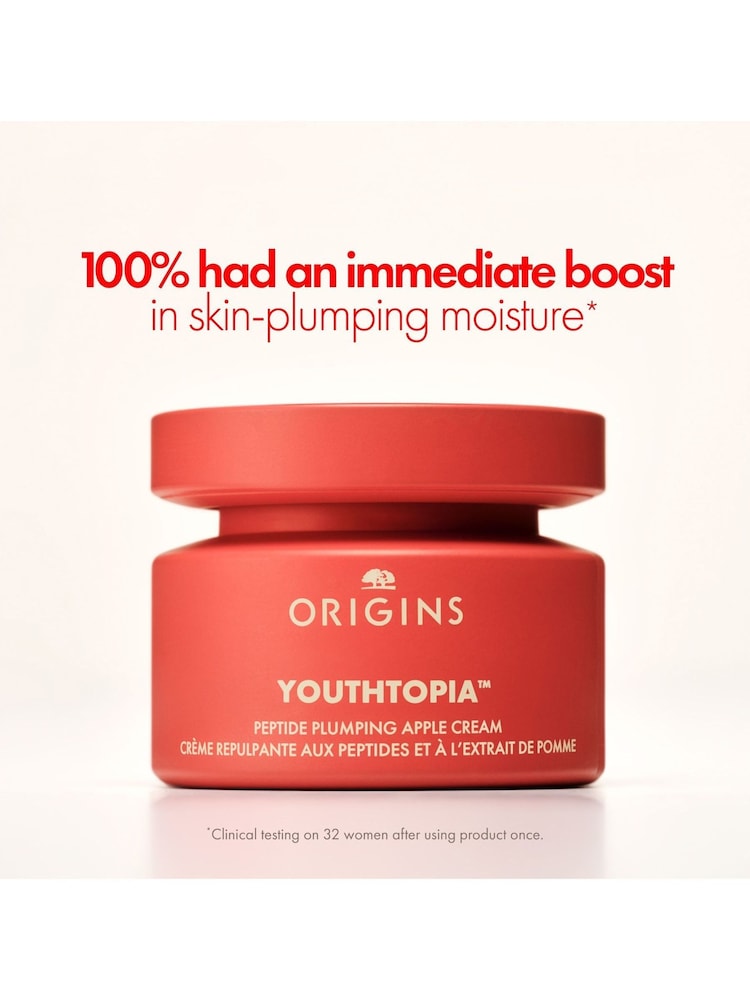 Origins Youthtopia Peptide Plumping Apple Cream 50ml - Image 2 of 5