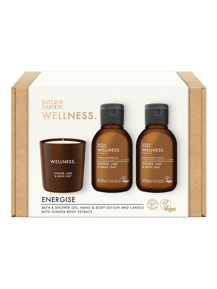 Baylis & Harding Wellness Luxury Candle Gift Set - Image 1 of 5