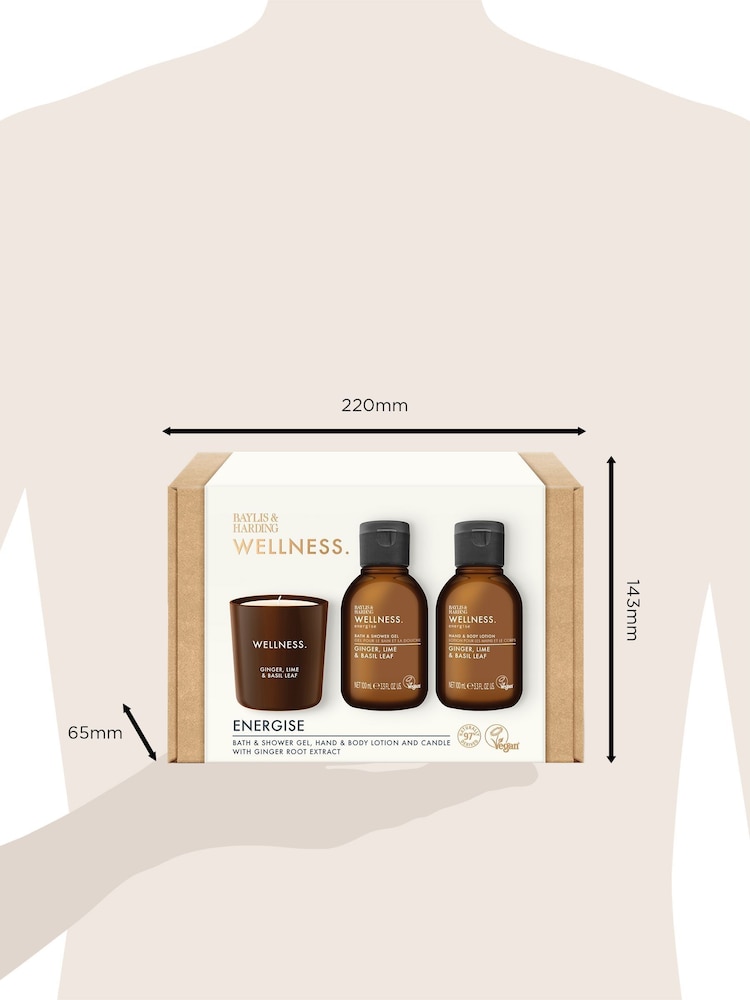Baylis & Harding Wellness Luxury Candle Gift Set - Image 5 of 5