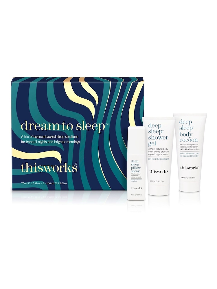 This Works Dream To Sleep Bath & Body Gift Set (Worth Value £57) - Image 1 of 5