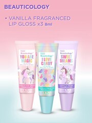 Baylis & Harding Beauticology Candy Beauty Lip Bus White Gift Set - Image 2 of 5