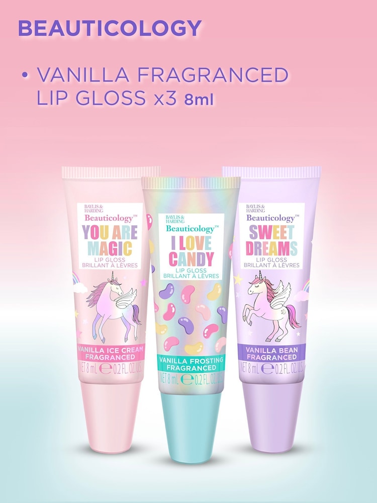 Baylis & Harding Beauticology Candy Beauty Lip Bus White Gift Set - Image 2 of 5 Baylis & Harding Beauticology Candy Beauty Lip Bus White Gift Set - Image 2 of 5