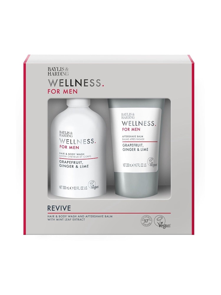 Baylis & Harding Wellness For Men Revived & Ready Gift Set - Image 1 of 5 Baylis & Harding Wellness For Men Revived & Ready Gift Set - Image 1 of 5
