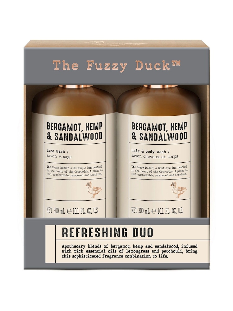 Baylis & Harding Bergamot, Hemp & Sandalwood Refreshing Duo Gift Set - Image 1 of 5