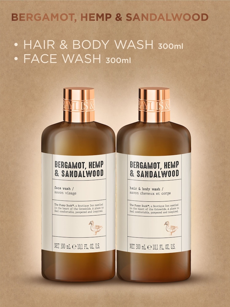 Baylis & Harding Bergamot, Hemp & Sandalwood Refreshing Duo Gift Set - Image 2 of 5