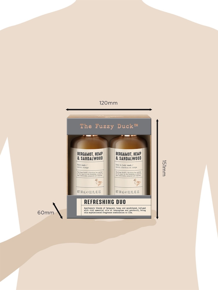 Baylis & Harding Bergamot, Hemp & Sandalwood Refreshing Duo Gift Set - Image 5 of 5