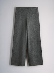The Set 2 Pack Cardigan and Trousers Co-Ord Set With Wool Charcoal Marl/Grey - Image 3 of 5