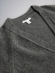 The Set 2 Pack Cardigan and Trousers Co-Ord Set With Wool Charcoal Marl/Grey - Image 5 of 5
