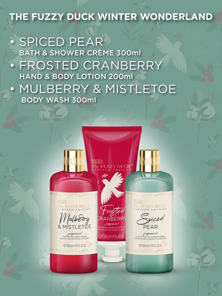 Baylis & Harding The Fuzzy Duck Winter Wonderland Festive Luxury Body Care Gift Set - Image 2 of 5