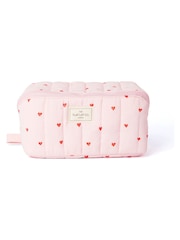 The Flat Lay Co. Marshmallow Open Flat Box Makeup Bag - Image 1 of 5