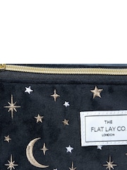 The Flat Lay Co. Velvet Embroidered Open Flat Box Bag - Image 5 of 5