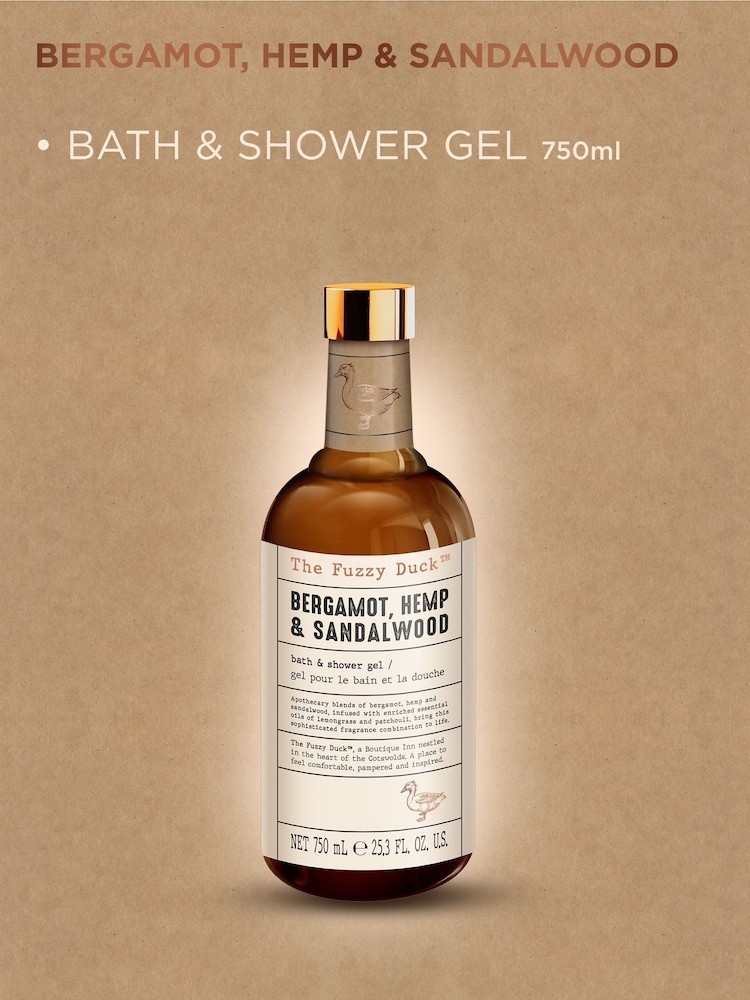 Baylis & Harding The Fuzzy Duck Bergamot, Hemp & Sandalwood Mens Luxury Bath Shower Gel Gift - Image 2 of 5