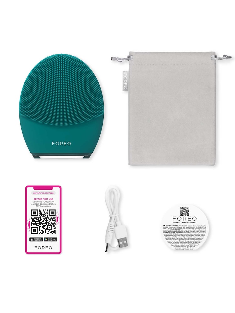 FOREO LUNA 4 Smart Facial Cleansing Firming Massage Device For Men - Image 2 of 5