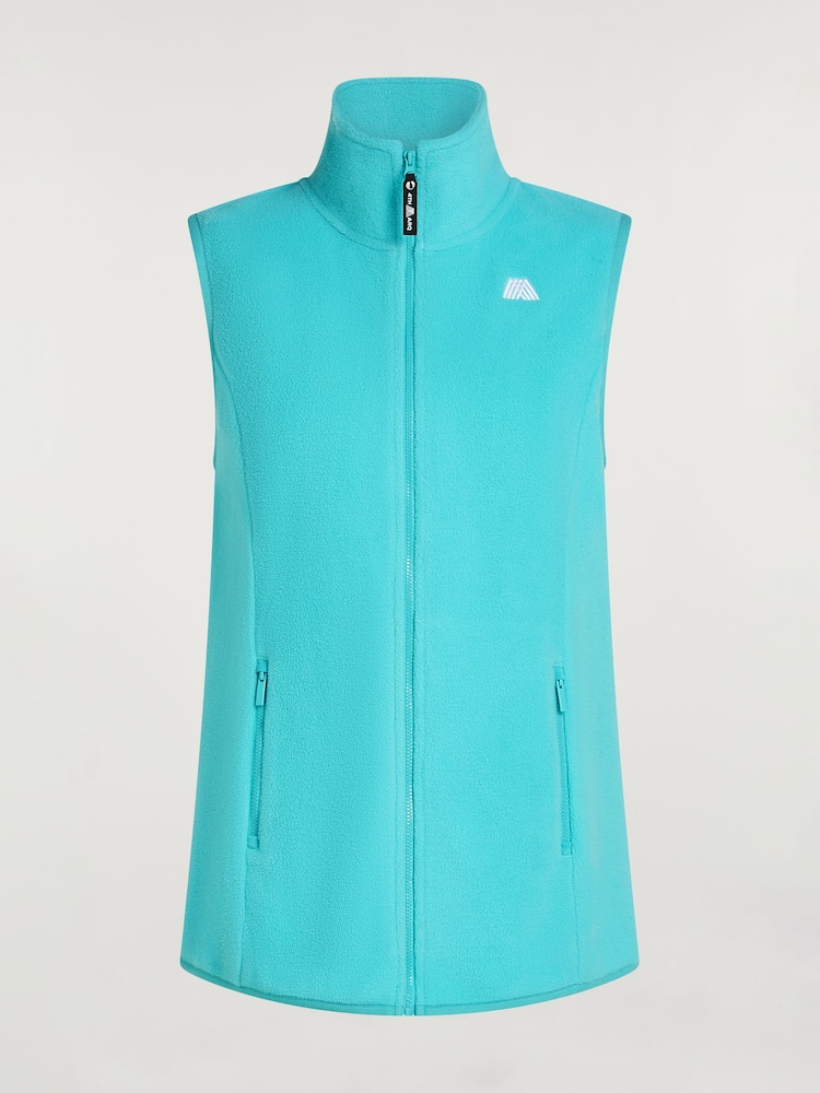 4th Arq Blue Rue Fleece Gilet - Image 5 of 5 4th Arq Blue Rue Fleece Gilet - Image 5 of 5