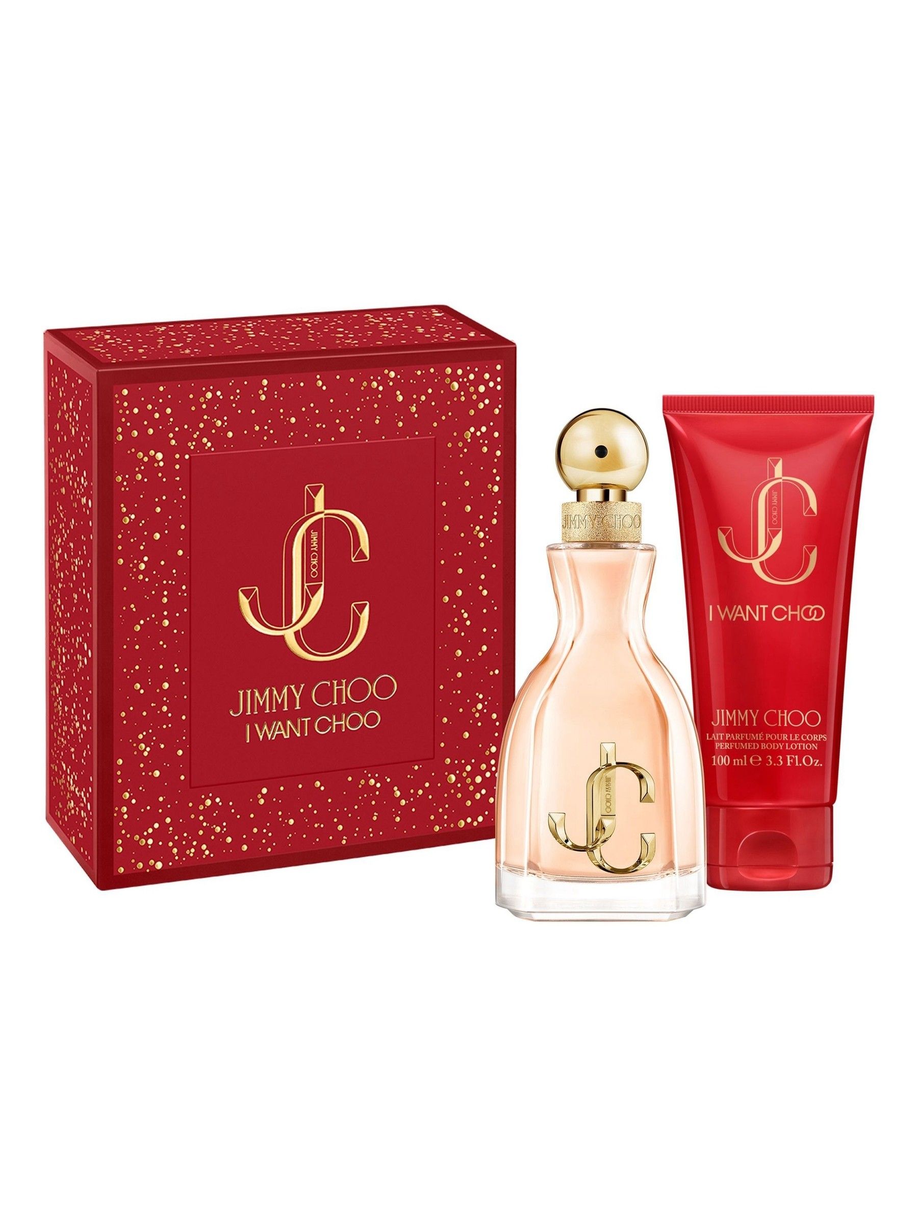 Buy Jimmy Choo I Want Choo Eau de Parfum 60ml Body Lotion 100ml Gift Set Worth 93 from the Next UK online shop