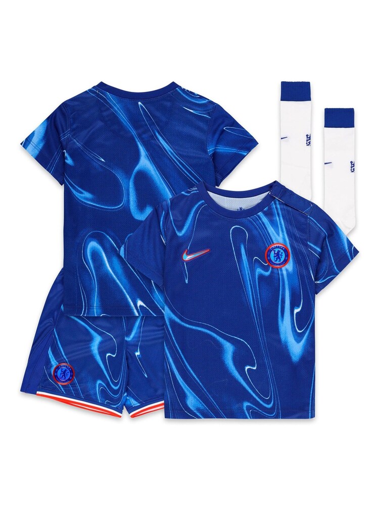 Nike Blue Infants Chelsea Home Stadium Kit 2024-25 - Image 3 of 3