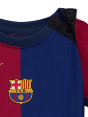 Nike Blue Infants Barcelona Home Stadium Kit 2024-25 - Image 3 of 3