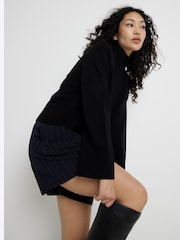 River Island Black High Neck Jumper - Image 3 of 4