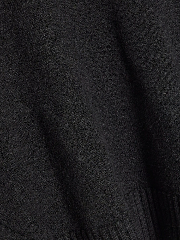 River Island Black High Neck Jumper - Image 4 of 4 River Island Black High Neck Jumper - Image 4 of 4