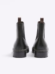 River Island Black Chelsea Boots - Image 3 of 4