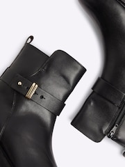 River Island Black Strap Detail Ankle Boots - Image 4 of 4