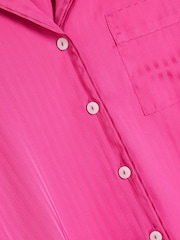 River Island Pink Stripe Pyjamas Set - Image 6 of 6