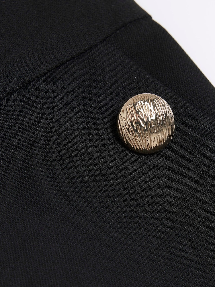 River Island, Tailored-Fit-Shorts mit Knopfdetail - Bild 4 von 4