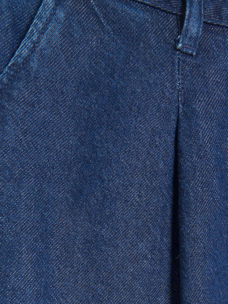 River Island Blue High Rise Tailored Baggy Jeans - Image 6 of 6