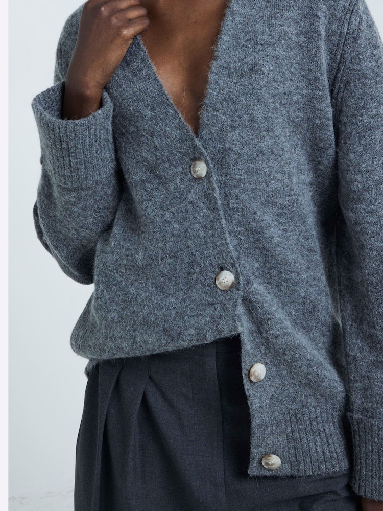 River Island Mânecă lungă Button Cardigan - Image 4 of 5