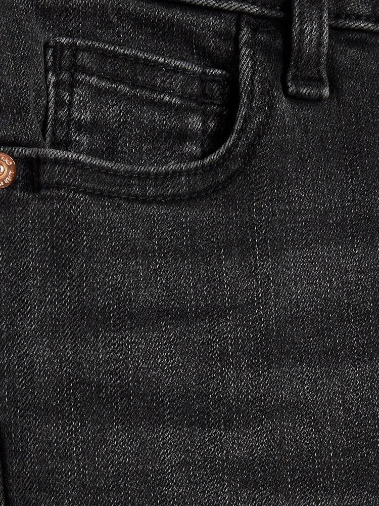 River Island Black Mid Rise Skinny Jeans - Image 4 of 4
