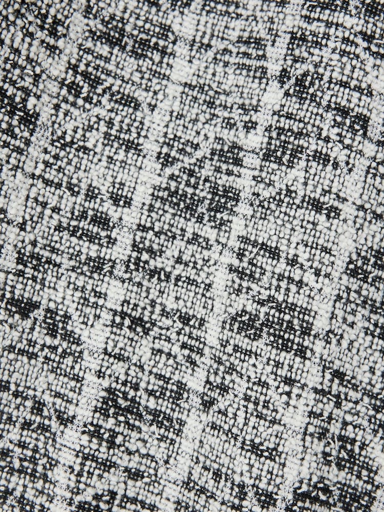 River Island Mărimi mici Carouri Boucle Evazat 100% Cotton Pantaloni - Image 4 of 4