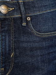 River Island Blue Mid Rise Bum Sculpt Skinny Jeans - Image 4 of 5