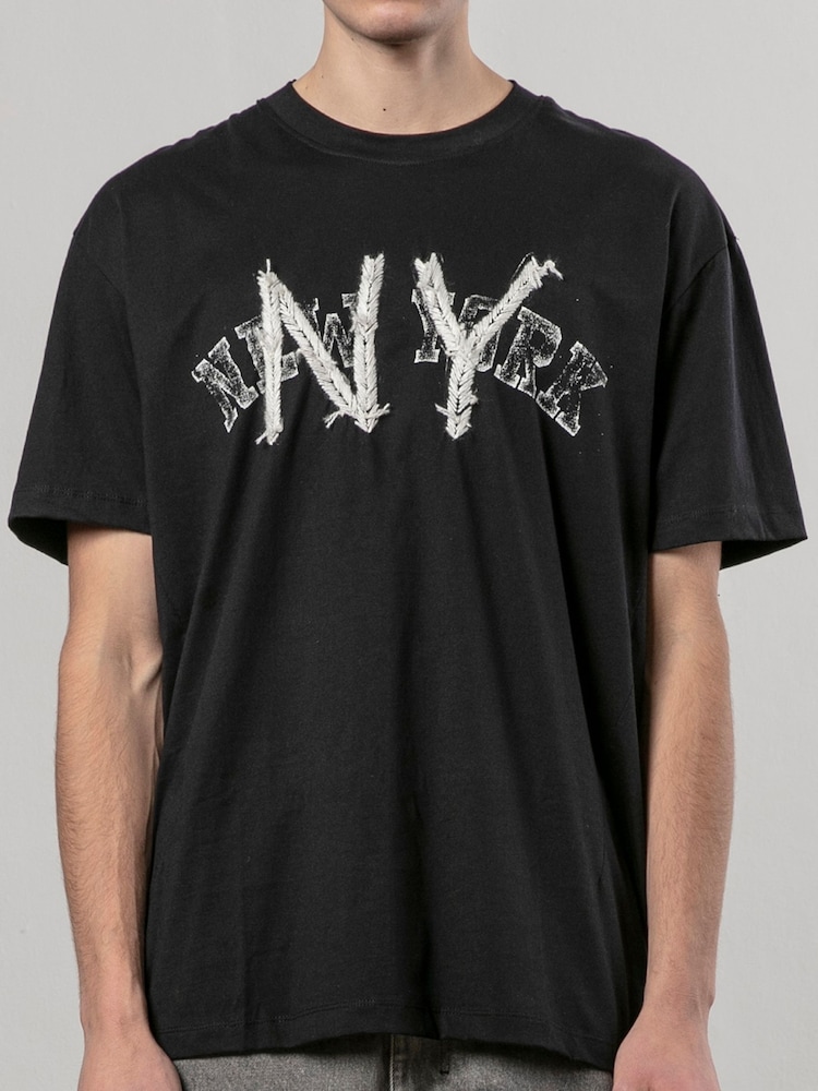 Religion Black New York 100% Cotton T-Shirt - Image 1 of 4
