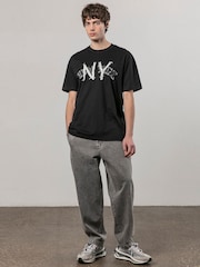 Religion Black New York 100% Cotton T-Shirt - Image 2 of 4