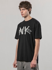 Religion Black New York 100% Cotton T-Shirt - Image 3 of 4