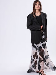 Religion Natural Aurora Maxi Skirt in Hand-Painted Prints - Image 3 of 6