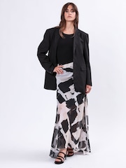 Religion Natural Aurora Maxi Skirt in Hand-Painted Prints - Image 4 of 6