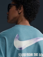 Nike športna majica s kratkimi rokavi iz 100% bombaža - Slika 4 iz 5